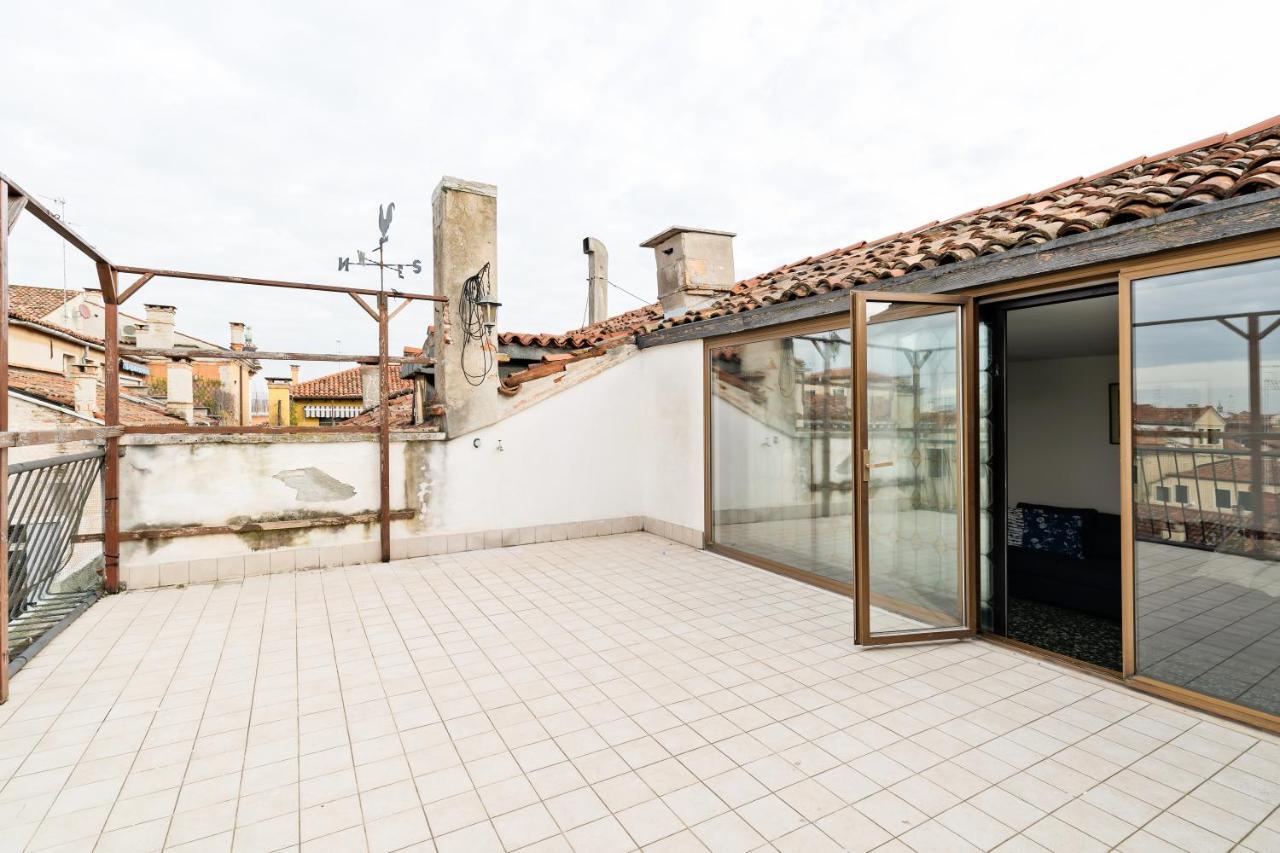Ponte Di Rialto Penthouse With Panoramic Terrace Apartamento Veneza Exterior foto